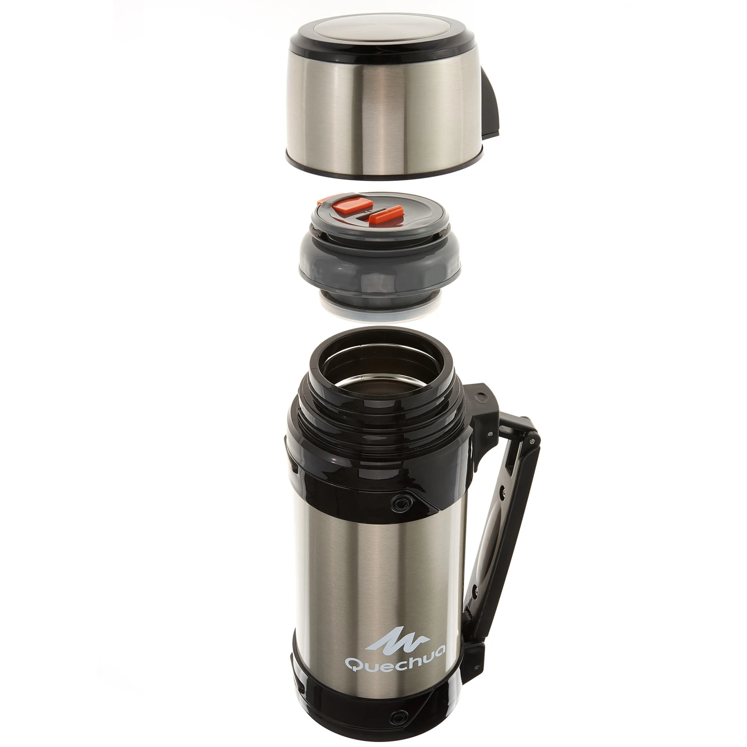 Quechua Insulated Stainless Steel Flask 2 Quechua Insulated Stainless Steel Flask - Image 2