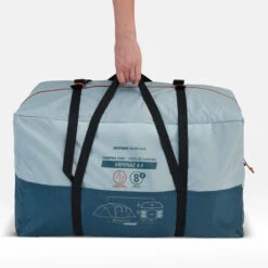 Quechua 8 Man Tent With Poles - Arpenaz 8.4 -Outdoor Camping Shop k0ced4105479cdc4f659745bae4e3fafe