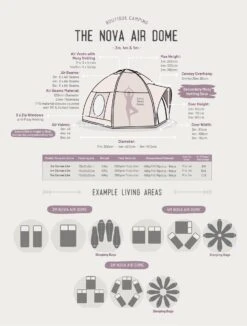 Nova Air Dome Tent -Outdoor Camping Shop k0efb62f6c44ca5417c4d6375d785ca45