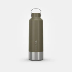 Quechua Stainless Steel Hiking Flask With Screw Cap MH100 1.5 L Khaki -Outdoor Camping Shop k12d6030b941f796c8cc3b77928fe5e06