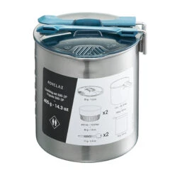 Stainless Steel 2 Person Cooking Set 1.6L 31 Stainless Steel 2 Person Cooking Set 1.6L -Outdoor Camping Shop k1e4b7576c5d355d320828b3827621564