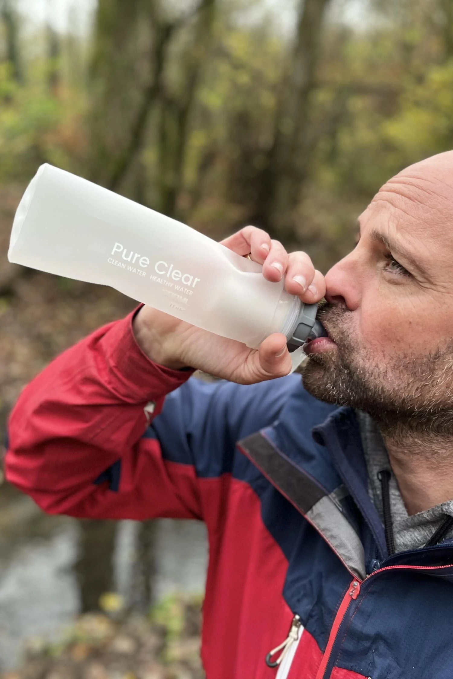 Collapsible Squeeze Water Filter Bottle - Advanced Water Filtration 2 Collapsible Squeeze Water Filter Bottle - Advanced Water Filtration - Image 2