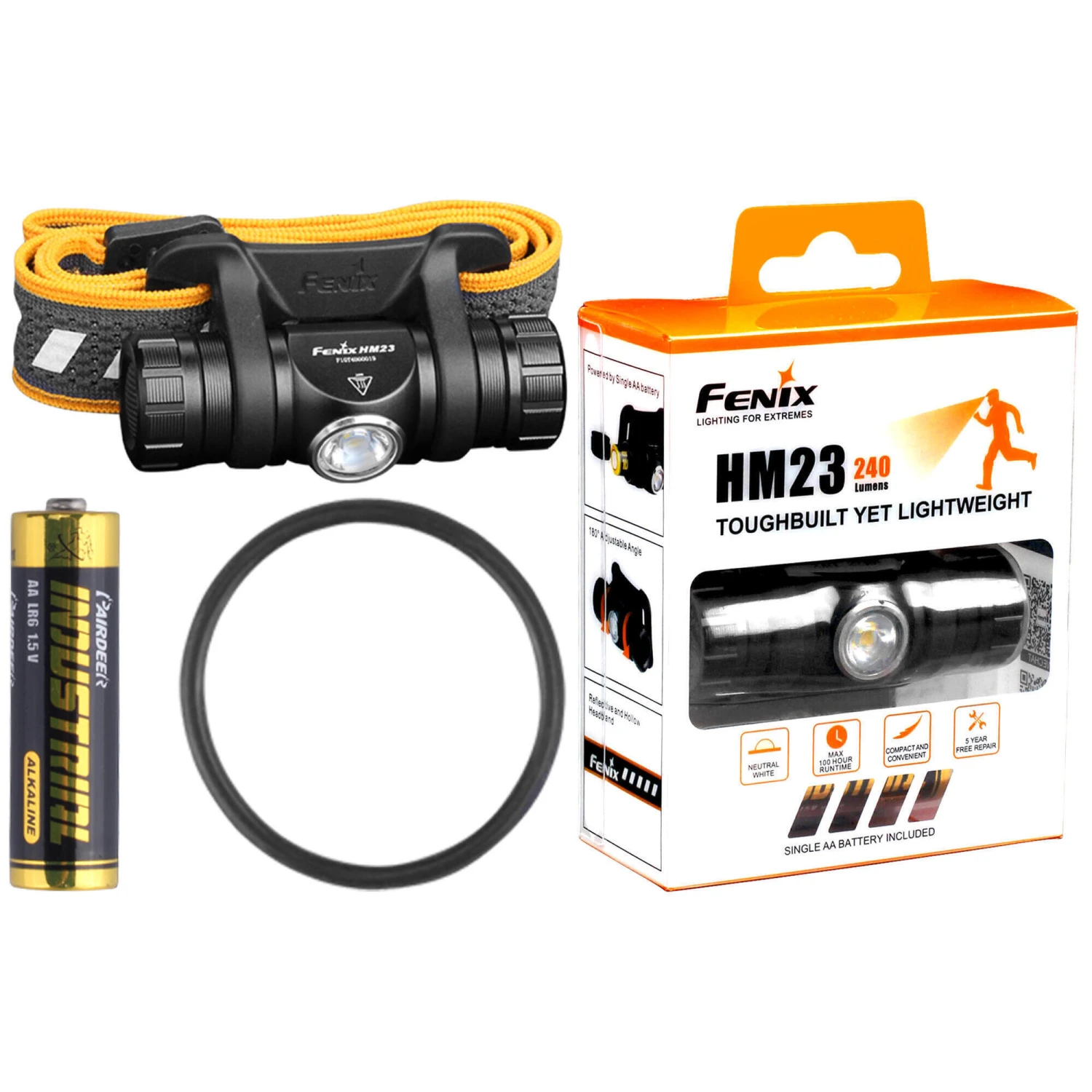 Fenix HM23 240 Lumen AA Powered Headlamp 7 Fenix HM23 240 Lumen AA Powered Headlamp - Image 7