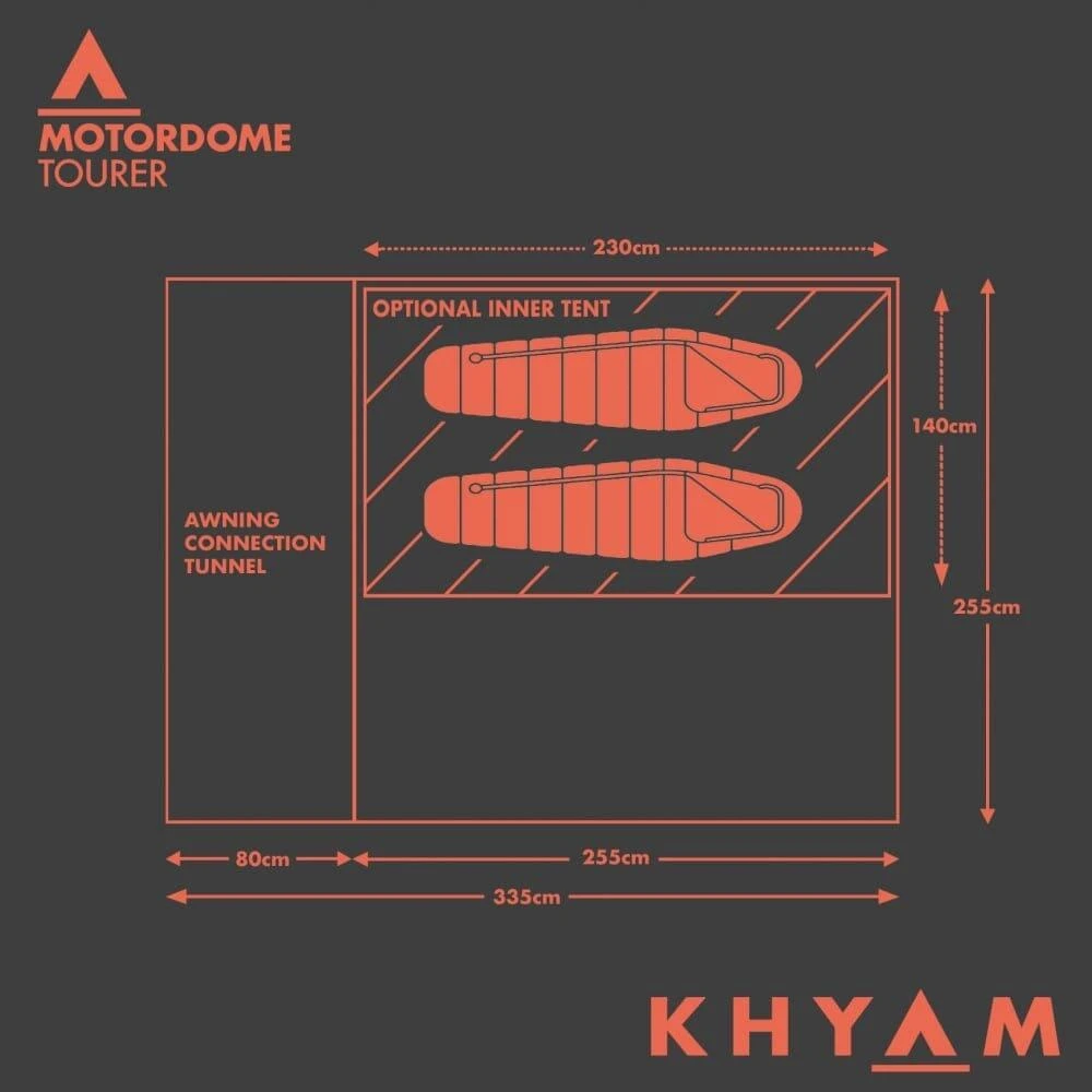 Motordome Tourer Lite Quick Erect Drive Away Awning 6 Motordome Tourer Lite Quick Erect Drive Away Awning - Image 6