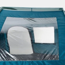 Quechua 8 Man Tent With Poles - Arpenaz 8.4 -Outdoor Camping Shop k5523d39814965a19222a852d2b81c848