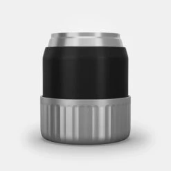 Quechua Stainless Steel Isothermal Food Box For Hiking MH500 0.8 L With Bowl Black -Outdoor Camping Shop k5b0d2f31ed6fcb5d166d12e8d0a44d7c