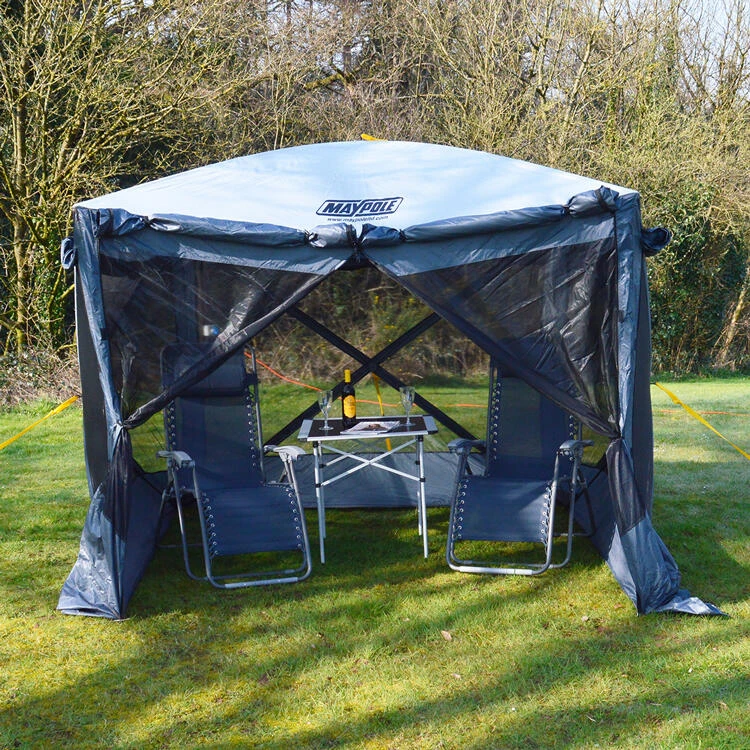 Maypole Pop Up Screen House Gazebo Shelter 1 Maypole Pop Up Screen House Gazebo Shelter