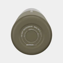 Quechua Isothermal Stainless Steel Hiking Flask MH500 1 L Khaki -Outdoor Camping Shop k63e6a767fcda5e9dc17cb5291bccce76