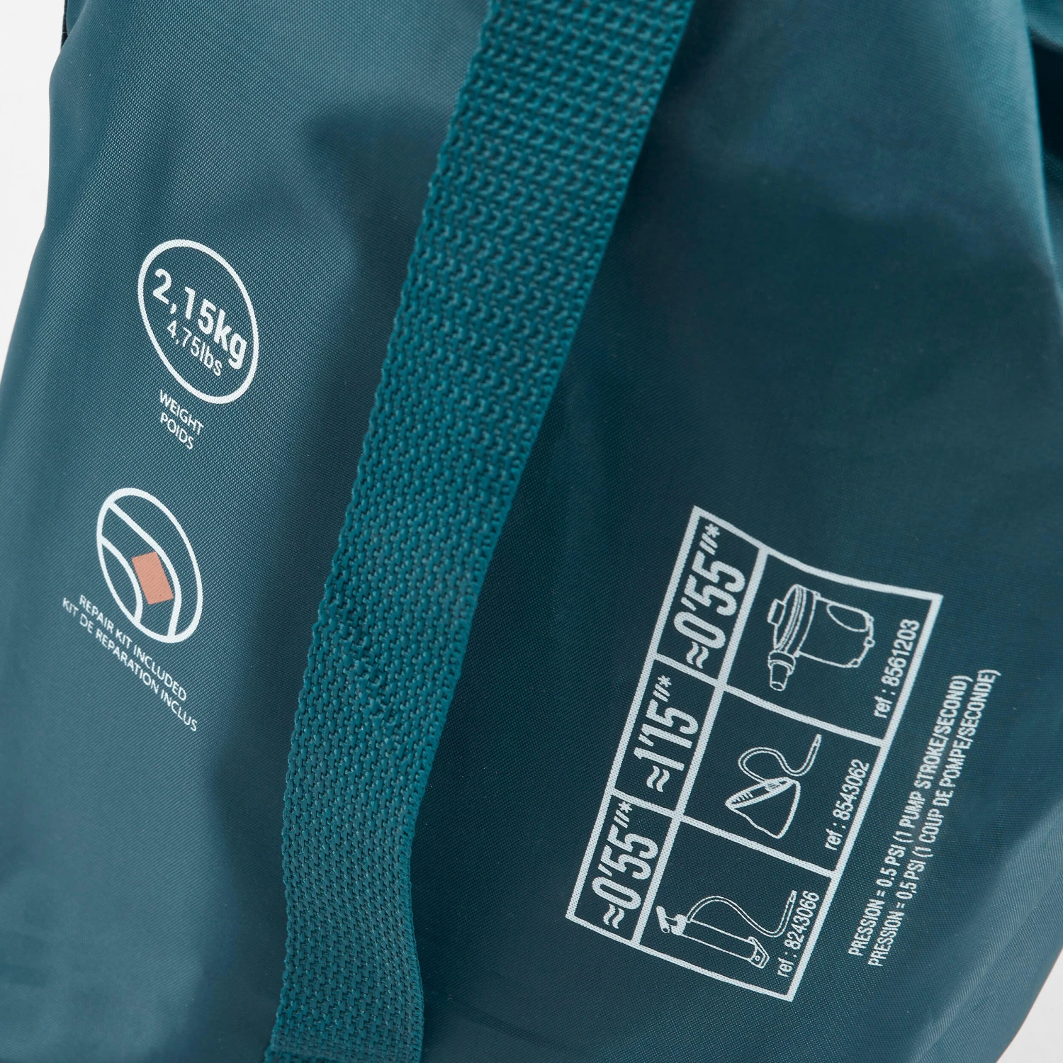 Quechua Inflatable Camping Mattress Air Comfort 70 Cm 1 Person 7 Quechua Inflatable Camping Mattress Air Comfort 70 Cm 1 Person - Image 7