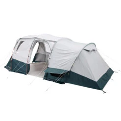 Quechua 6 Man Blackout Tent With Poles - Arpenaz 6.3 F&B -Outdoor Camping Shop k84e91e2d8ed009c6c116cd159da99a96
