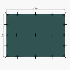 Lomo 4.5m X 3m Bushcraft Tarp -Outdoor Camping Shop k86e40696c1198b06e76a40eac7095095