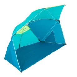 3-person Sun Shelter Beach Parasol UPF50+ Iwiko 180 - Blue Yellow -Outdoor Camping Shop k921bed785d21bc22108d66ea72fb6254
