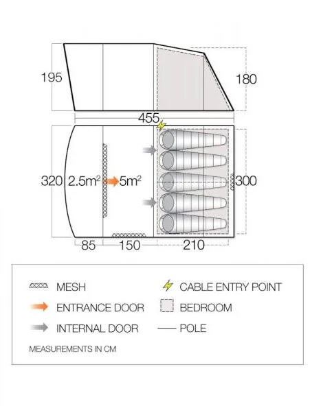 Vango Harris 500 2 Vango Harris 500 - Image 2