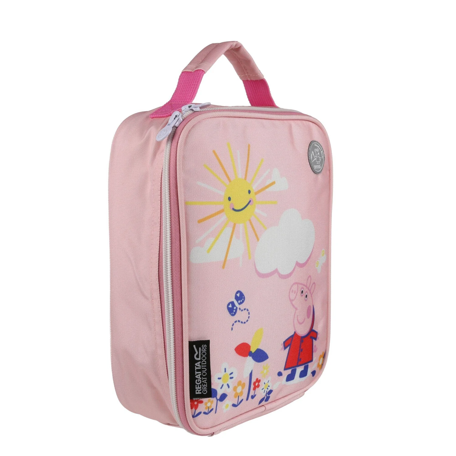 Regatta Peppa Pig Kids' Camping Sandwich Cooler 2 Regatta Peppa Pig Kids' Camping Sandwich Cooler - Image 2