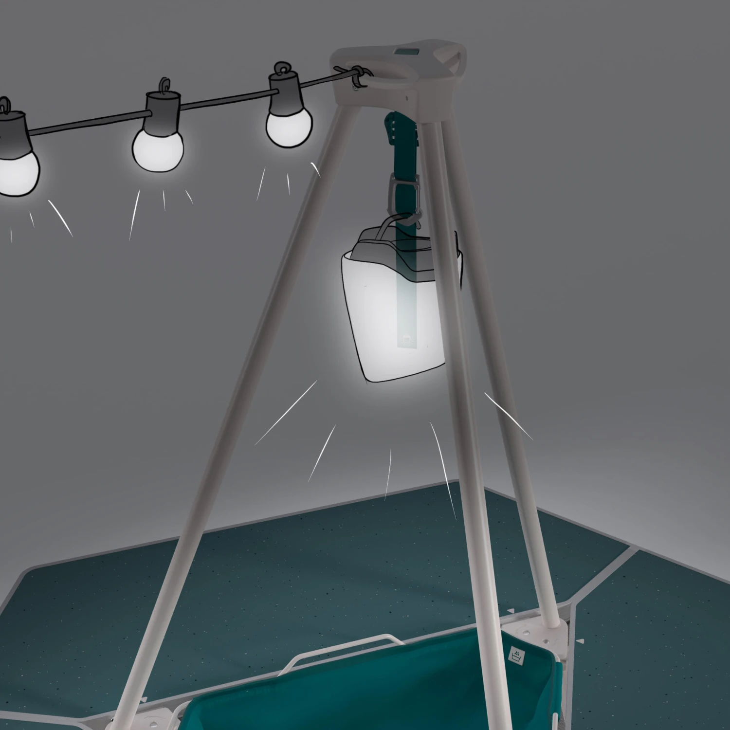 Quechua Multifunctional Camping Kitchen Unit 12 Quechua Multifunctional Camping Kitchen Unit - Image 12