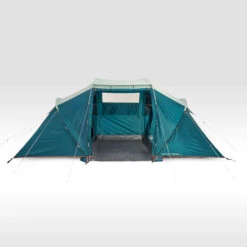 Quechua 4 Man Tent With Poles - Arpenaz 4.2 -Outdoor Camping Shop kebc0fedf7c4c2b6c8a0a6a7b99b98752