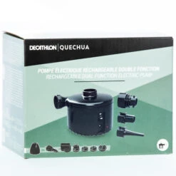 Quechua COMPACT ELECTRICAL PUMP FOR CAMPING - RECHARGEABLE USING MAINS POWER -Outdoor Camping Shop kf3a1ec21de383b3e388bb75515a98907